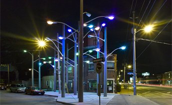 street light installation